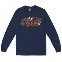 Navy blessed Long Sleeve Tee - NancyCooperArtShop