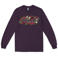 Plum blessed Long Sleeve Tee - NancyCooperArtShop
