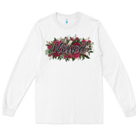 White blessed Long Sleeve Tee - NancyCooperArtShop