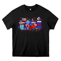 Black american drink Heavy Core Tee - RacoonDesign