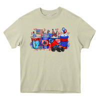 Mossy american drink Heavy Core Tee - RacoonDesign