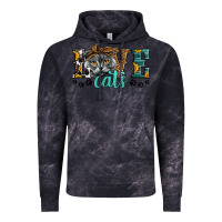 Cloud Black love cats scottish fold Vintage Hoodie - LillyAllenDesigns
