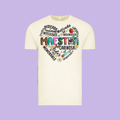 Retro Maestra Word Vintage Tee Designed By Jahusdesignshop