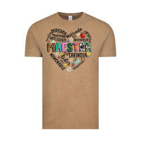 Vintage Coffee retro maestra word Vintage Tee - JahusDesignShop