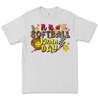 Dove Grey it is a softball kinda day Premium Tee - JahusDesignShop