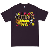 Plum it is a softball kinda day Premium Tee - JahusDesignShop