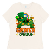 Bone Gamer chaun st.patricks day Ladies Tee - Neo Western