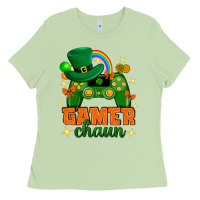 Matcha Gamer chaun st.patricks day Ladies Tee - Neo Western