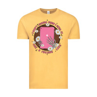 Vintage Mustard i don't watch prn i read it like a fucking lady Vintage Tee - MaliasSmallBusiness