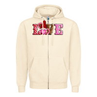 Sandshell valentines day gnomes love Zipper Hoodie - RanaPortraitStore