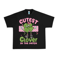 Black cutest clover in the patch Urban Heavy Tee - MaliasSmallBusiness