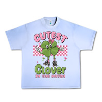 Grape Ice cutest clover in the patch Urban Heavy Tee - MaliasSmallBusiness