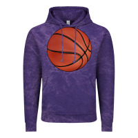 Cloud Purple basketball Vintage Hoodie - BarkalooDesign