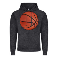 Vintage Black basketball Vintage Hoodie - BarkalooDesign