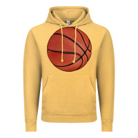 Vintage Mustard basketball Vintage Hoodie - BarkalooDesign