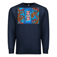 Navy American mom Premium Sweatshirt - TumblerDesignByShophia