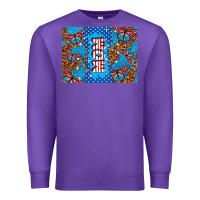 Purple American mom Premium Sweatshirt - TumblerDesignByShophia
