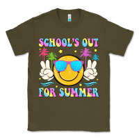 Army Green school's out for summer Classic Tee - JahusDesignShop
