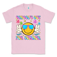 Bubblegum Pink school's out for summer Classic Tee - JahusDesignShop
