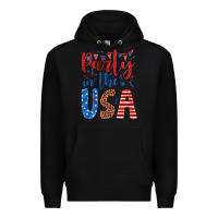 Black party in the usa Premium Hoodie - JahusDesignShop