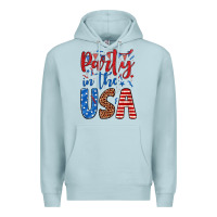 Blue Mist party in the usa Premium Hoodie - JahusDesignShop