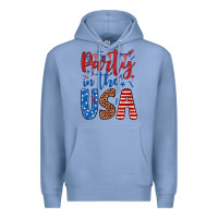Colony Blue party in the usa Premium Hoodie - JahusDesignShop