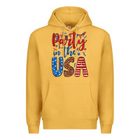 Mustard party in the usa Premium Hoodie - JahusDesignShop