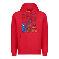 Red party in the usa Premium Hoodie - JahusDesignShop