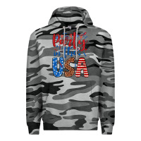 Slate Camo party in the usa Premium Hoodie - JahusDesignShop