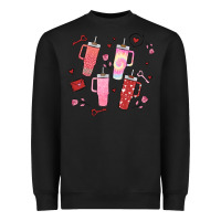 Black cup disorder valentine's day Heavyweight Sweatshirt - MaliasSmallBusiness
