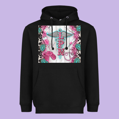 Lpn Heavyweight Hoodie Designed By Tumblerdesignbyshophia