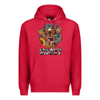 Cardinal Just a little moody baby cow Premium Hoodie - HowdyJamesFarm