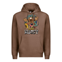 Chestnut Just a little moody baby cow Premium Hoodie - HowdyJamesFarm