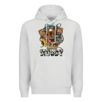 Dove Grey Just a little moody baby cow Premium Hoodie - HowdyJamesFarm