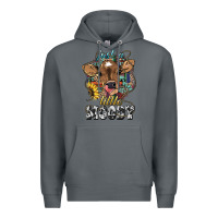 Rock Just a little moody baby cow Premium Hoodie - HowdyJamesFarm