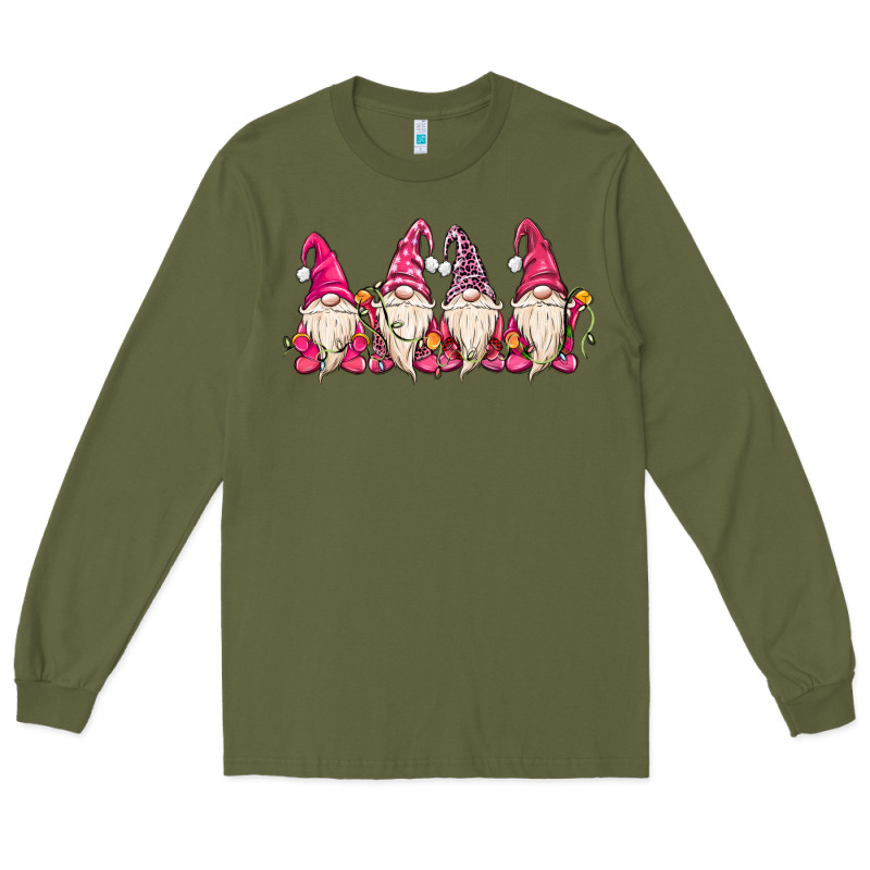 Christmas Gnomies Long Sleeve Tee by MaliasSmallBusiness | Teevron