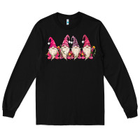 Black christmas gnomies Long Sleeve Tee - MaliasSmallBusiness