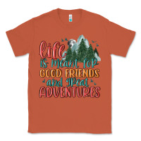Copper life is meant for good friends and great adventure Classic Tee - MaliasSmallBusiness