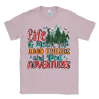 Lilac life is meant for good friends and great adventure Classic Tee - MaliasSmallBusiness