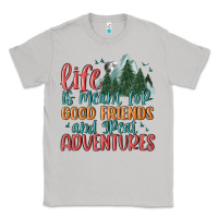 Moon Dust life is meant for good friends and great adventure Classic Tee - MaliasSmallBusiness
