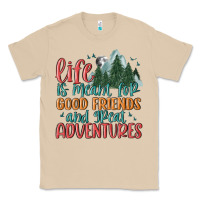 Mushroom life is meant for good friends and great adventure Classic Tee - MaliasSmallBusiness