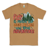 Toasted Coconut life is meant for good friends and great adventure Classic Tee - MaliasSmallBusiness