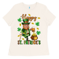 Bone Happy st. patricks day Ladies Tee - Neo Western