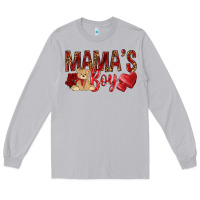 Moon Dust mamas boy with leopard Long Sleeve Tee - NancyCooperArtShop