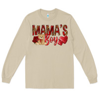 Mushroom mamas boy with leopard Long Sleeve Tee - NancyCooperArtShop