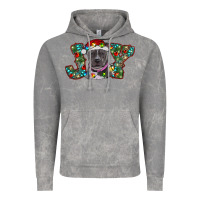 Cloud Rock Christmas Pitbull Joy Vintage Hoodie - RanaPortraitStore