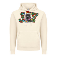Vintage Artic Christmas Pitbull Joy Vintage Hoodie - RanaPortraitStore