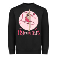 Black gymnast Heavyweight Sweatshirt - MaliasSmallBusiness