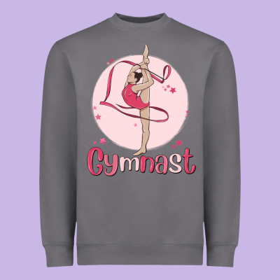 Gymnast Heavyweight Sweatshirt Designed By Maliassmallbusiness