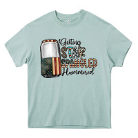 Arona getting star spangled hammered Heavy Core Tee - CowhideDigitalArt